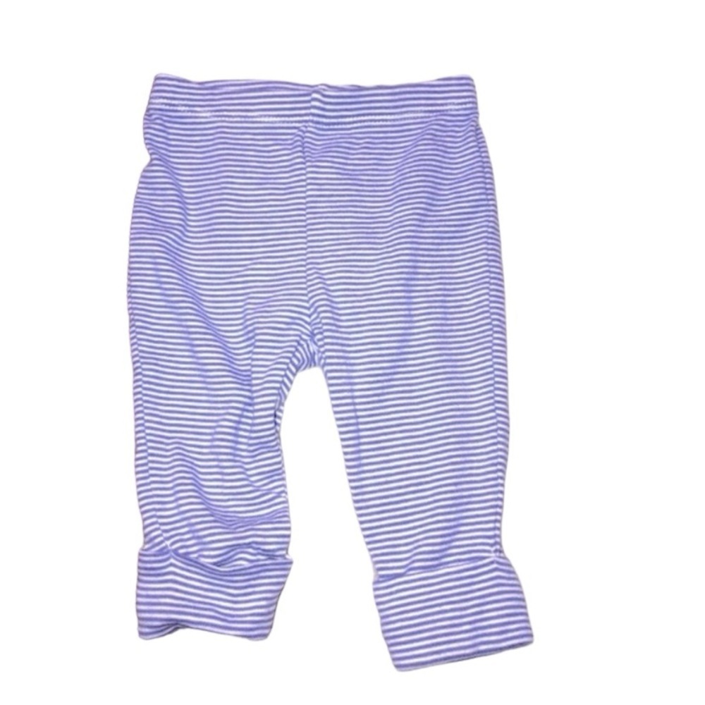 Carter’s 3 Months Adorable Blue Striped Star Cuffed Pants